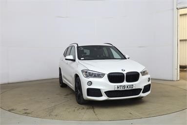 BMW X1 sDrive 20i M Sport 5dr Step Auto Petrol - WHITE - HT19KXD - 5 Door Estate