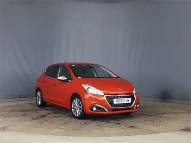 PEUGEOT 208 1.2 PureTech 82 Allure 5dr Petrol - ORANGE - MD16FJN - 5 Door Hatchback