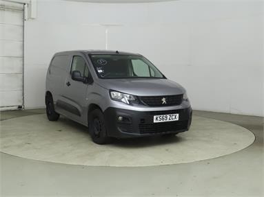 PEUGEOT PARTNER STANDARD DIESEL 1000 1.5 BlueHDi 100 Professional Van Diesel - GREY - KS69ZCX - 5 Door Panel Van