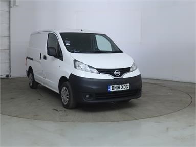 NISSAN NV200 DIESEL 1.5 dCi Acenta Van Euro 6 Diesel - WHITE - DN18XDG - 6 Door CDV