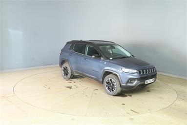 JEEP COMPASS 1.3 T4 GSE 4xe PHEV Trailhawk 5dr Auto Petrol/Hybrid - BLUE AND BLACK - WG74JXB - 5 Door Estate