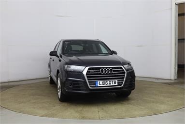 AUDI Q7 3.0 TDI Quattro S Line 5dr Tip Auto Diesel - BLUE - LX16XTB - 5 Door Estate