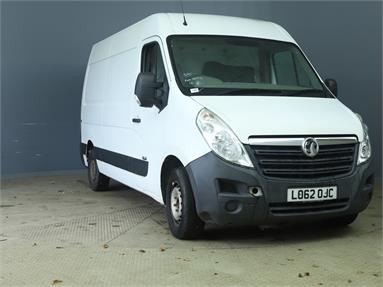 VAUXHALL MOVANO 35 L2 DIESEL FWD 2.3 CDTI H2 Van 100ps Diesel - WHITE - LO62OJC - 5 Door Panel Van