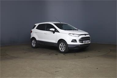FORD ECOSPORT 1.5 TDCi 95 Zetec 5dr Diesel - WHITE - LR67KJA - 5 Door Hatchback