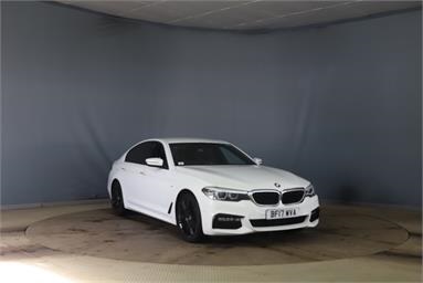 BMW 5 SERIES 520d xDrive M Sport 4dr Auto Diesel - WHITE - BF17WVA - 4 Door Saloon