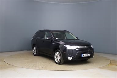 MITSUBISHI OUTLANDER 2.0 PHEV GX4hs 5dr Auto Petrol/Hybrid - BLACK - WJ15BJU - 5 Door Estate