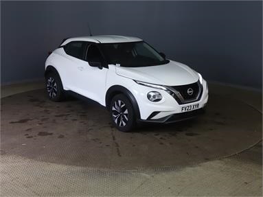 NISSAN JUKE 1.0 DiG-T 114 Acenta 5dr Petrol - WHITE - FV23XYR - 5 Door Hatchback