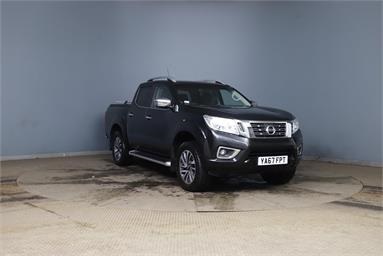 NISSAN NAVARA DIESEL Double Cab Pick Up Tekna 2.3dCi 190 4WD Auto Diesel - BLACK - YA67FPT - 4 Door Pick Up Body