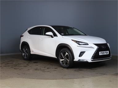 LEXUS NX 300h 2.5 Takumi 5dr CVT [Pan roof] Petrol/Hybrid - WHITE - PX19PXW - 5 Door Estate
