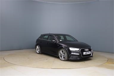AUDI A3 30 TFSI 116 S Line 5dr Petrol - BLACK - LM19PVA - 5 Door Hatchback