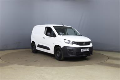 PEUGEOT PARTNER STANDARD DIESEL 1000 1.5 BlueHDi 100 Professional Van Diesel - WHITE - NU70XTN - 5 Door Panel Van