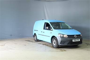 VOLKSWAGEN CADDY MAXI C20 DIESEL 2.0 TDI BlueMotion Tech 102PS Startline Van Diesel - BLUE - PK16PUF - 6 Door Panel Van