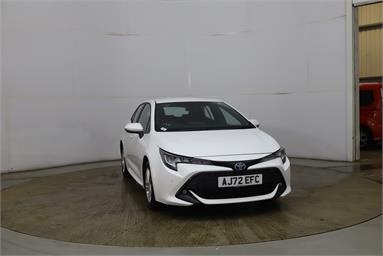 TOYOTA COROLLA 1.8 VVT-i Hybrid Icon Tech 5dr CVT Petrol/Hybrid - WHITE - AJ72EFC - 5 Door Hatchback
