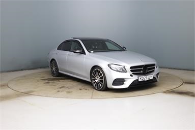 MERCEDES-BENZ E CLASS E300d AMG Line Night Ed Prem + 4dr 9G-Tronic Diesel - SILVER - KO69UUY - 4 Door Saloon