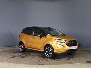FORD ECOSPORT 1.0 EcoBoost 125 ST-Line 5dr Petrol - LUXE YELLOW - WP72JXB - 5 Door Hatchback
