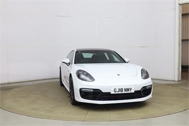 PORSCHE PANAMERA 2.9 V6 4 E-Hybrid 5dr PDK Petrol/Hybrid - WHITE - GJ18NMY - 4 Door Hatchback