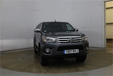 TOYOTA HILUX DIESEL Invincible X D/Cab Pick Up 2.4 D-4D Auto Diesel - GREY - YD17RVJ - 4 Door Pick Up Body