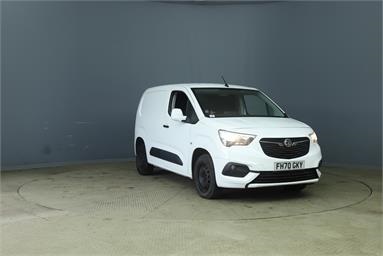 VAUXHALL COMBO CARGO L1 DIESEL 2300 1.5 Turbo D 100ps H1 Sportive Van Diesel - WHITE - FH70GKY - 5 Door Panel Van