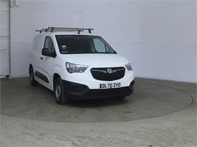 VAUXHALL COMBO CARGO L1 DIESEL 2000 1.5 Turbo D 75ps H1 Edition Van Diesel - WHITE - DL70ZYD - 5 Door Panel Van