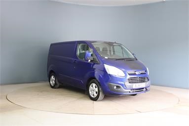FORD TRANSIT CUSTOM 270 L1 DIESEL FWD 2.0 TDCi 130ps Low Roof Limited Van Diesel - Blue - BL66CJY - 5 Door Panel Van
