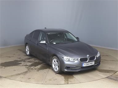BMW 3 SERIES 318i Sport 4dr Step Auto Petrol - GREY - YD68MDZ - 4 Door Saloon