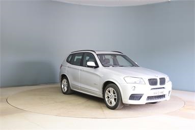 BMW X3 xDrive20d M Sport 5dr Step Auto Diesel - Silver - YH13YME - 5 Door Estate