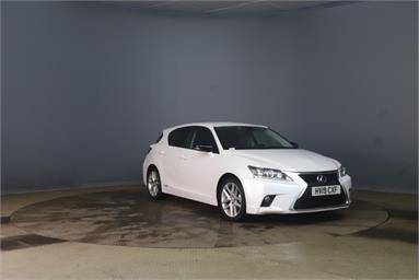 LEXUS CT 200h 1.8 F-Sport 5dr CVT Petrol/Hybrid - WHITE - HV19CXF - 5 Door Hatchback