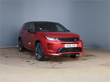 LAND ROVER DISCOVERY SPORT 2.0 D165 R-Dynamic SE 5dr Auto [5 Seat] Diesel - RED - NA22VDR - 5 Door Estate