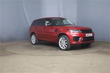 LAND ROVER RANGE ROVER SPORT 4.4 SDV8 Autobiography Dynamic 5dr Auto Diesel - RED - OW69EHJ - 5 Door Estate