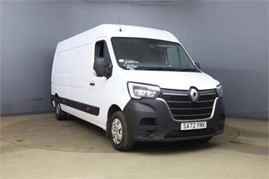 RENAULT MASTER LWB DIESEL FWD LM35dCi 135 Business Medium Roof Van Diesel - WHITE - SA72YNK - 5 Door Panel Van