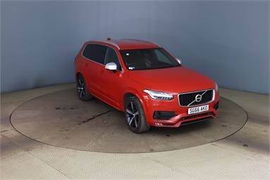 VOLVO XC90 2.0 D5 PowerPulse R DESIGN 5dr AWD Geartronic Diesel - RED - SG66AKO - 5 Door Estate