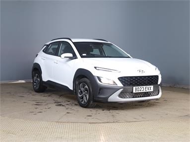 HYUNDAI KONA 1.6 GDi Hybrid SE Connect 5dr DCT Petrol/Hybrid - WHITE - BD23EVX - 5 Door Hatchback