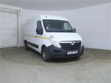 VAUXHALL MOVANO 35 L2 DIESEL FWD 2.3 CDTI H2 Van 130ps Diesel - WHITE - DL68TDZ - 5 Door Panel Van