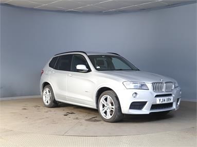 BMW X3 xDrive30d M Sport 5dr Step Auto Diesel - SILVER - YJ14XRH - 5 Door Estate