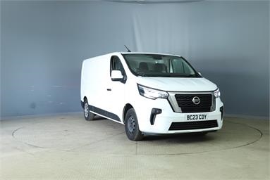 NISSAN PRIMASTAR 30 L2 DIESEL 2.0 dCi 110ps H1 Acenta Van Diesel - WHITE - BC23CDY - 5 Door Panel Van