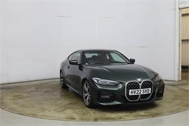 BMW 4 SERIES 430i [245] M Sport 2dr Step Auto Petrol - GREEN - HV22SVD - 2 Door Coupe