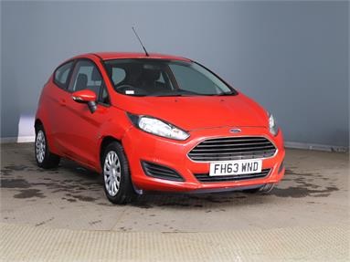 FORD FIESTA 1.25 Style 3dr Petrol - RED - FH63WND - 3 Door Hatchback