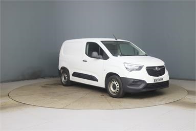VAUXHALL COMBO CARGO L1 DIESEL 2300 1.5 Turbo D 130ps H1 Edition Van Auto Diesel - WHITE - EN19MYP - 5 Door Panel Van