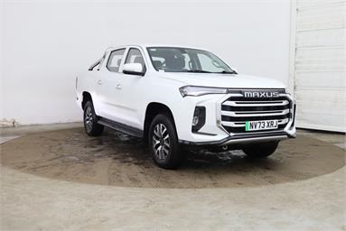MAXUS T90 ELECTRIC 130kW Elite Double Cab Pickup 88.5kWh Auto L1 5 Seats Steel Body Double Cab Electric - WHITE - NV73XRJ - 4 Door Pick Up Body