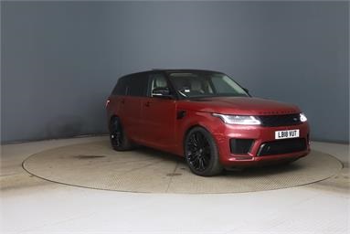 LAND ROVER RANGE ROVER SPORT 3.0 SDV6 Autobiography Dynamic 5dr Auto Diesel - RED - LB18VUT - 5 Door Estate