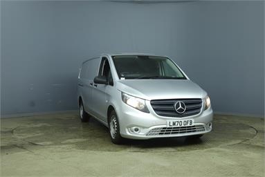 MERCEDES-BENZ VITO L2 DIESEL FWD 114CDI Progressive Van Diesel - SILVER - LM70OFB - 6 Door Panel Van