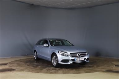 MERCEDES-BENZ C CLASS C350e Sport 5dr Auto Petrol PHEV - SILVER - KE18HVO - 5 Door Estate