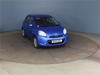 NISSAN MICRA 1.2 Acenta 5dr Petrol - BLUE - WV13OXL - 5 Door Hatchback