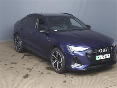 AUDI E-TRON 300kW 55 Quattro 95kWh Black Edition 5dr Auto Electric - BLUE - KS72VFK - 5 Door Estate