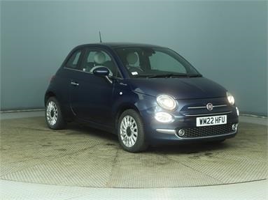 FIAT 500 1.0 Mild Hybrid Dolcevita [Part Leather] 3dr Petrol - BLUE - WM22HFU - 3 Door Hatchback