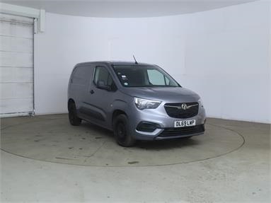 VAUXHALL COMBO CARGO L1 DIESEL 2300 1.5 Turbo D 100ps H1 Sportive Van Diesel - GREY - DL69LWP - 5 Door Panel Van