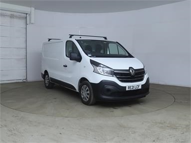 RENAULT TRAFIC SWB DIESEL SL28 ENERGY dCi 145 Business+ Van EDC Diesel - WHITE - RE21LCF - 5 Door Panel Van