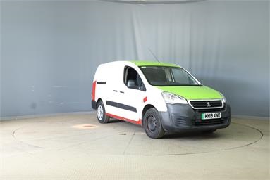 PEUGEOT PARTNER L2 ELECTRIC 552 SE 67 Van Auto Electric - WHITE - KN19XNR - 6 Door Panel Van