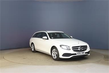 MERCEDES-BENZ E CLASS E220d SE 5dr 9G-Tronic Diesel - White - KP67RMY - 5 Door Estate