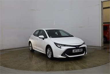 TOYOTA COROLLA 1.8 VVT-i Hybrid Icon Tech 5dr CVT Petrol/Hybrid - WHITE - AK72OKR - 5 Door Hatchback